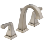 Delta Dryden™: Two Handle Widespread Bathroom Faucet In Spotshield Stainless