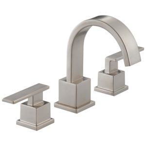 Delta Vero®: Two Handle Widespread Bathroom Faucet In Stainless