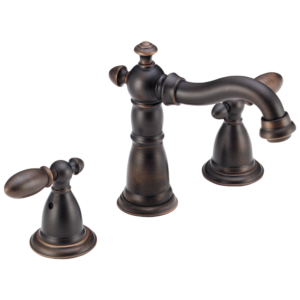Delta Victorian®: Two Handle Widespread Bathroom Faucet In Venetian Bronze