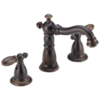 Delta Victorian®: Two Handle Widespread Bathroom Faucet In Venetian Bronze