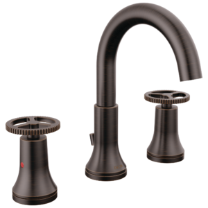 Delta Trinsic®: Two Handle Widespread Bathroom Faucet In Venetian Bronze
