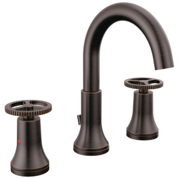 Delta Trinsic®: Two Handle Widespread Bathroom Faucet In Venetian Bronze