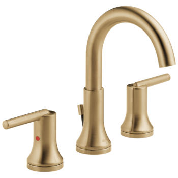 Delta Trinsic®: Two Handle Widespread Bathroom Faucet In Champagne Bronze