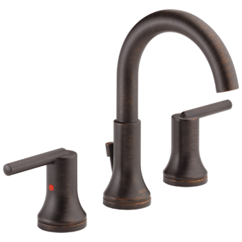 Delta Trinsic®: Two Handle Widespread Bathroom Faucet In Venetian Bronze