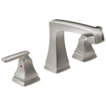Delta Ashlyn®: Two Handle Widespread Bathroom Faucet with EZ Anchor® In Stainless