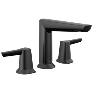Delta Galeon™: Two Handle Widespread Bathroom Faucet In Matte Black