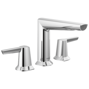 Delta Galeon™: Two Handle Widespread Bathroom Faucet In Lumicoat Chrome