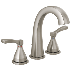 Delta Stryke®: Widespread Faucet In Stainless