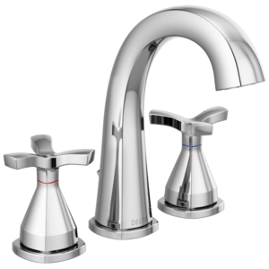 Delta Stryke®: Widespread Faucet In Chrome