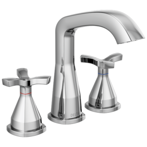 Delta Stryke®: Widespread Faucet In Chrome