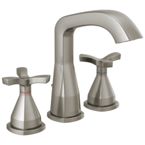 Delta Stryke®: Widespread Faucet In Stainless