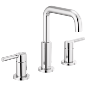 Delta Nicoli™: Two Handle Widespread Bathroom Faucet In Chrome