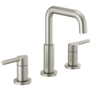 Delta Nicoli™: Two Handle Widespread Bathroom Faucet In Stainless
