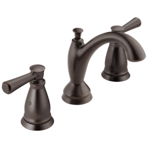 Delta Linden™: Traditional Two Handle Widespread Bathroom Faucet In Venetian Bronze