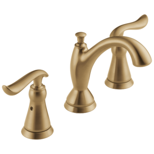 Delta Linden™: Two Handle Widespread Bathroom Faucet In Champagne Bronze