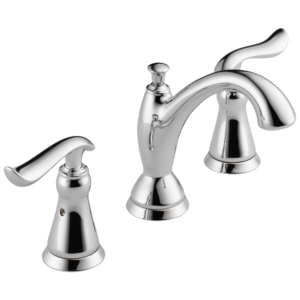 Delta Linden™: Two Handle Widespread Bathroom Faucet In Chrome