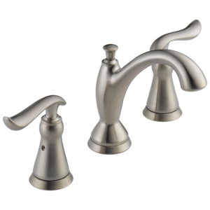 Delta Linden™: Two Handle Widespread Bathroom Faucet In Stainless