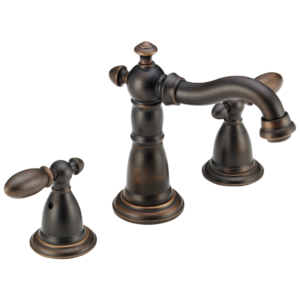 Delta Victorian®: Two Handle Widespread Bathroom Faucet In Venetian Bronze