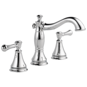 Delta Cassidy™: Two Handle Widespread Bathroom Faucet In Chrome