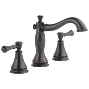 Delta Cassidy™: Two Handle Widespread Bathroom Faucet In Venetian Bronze
