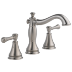 Delta Cassidy™: Two Handle Widespread Bathroom Faucet In Stainless