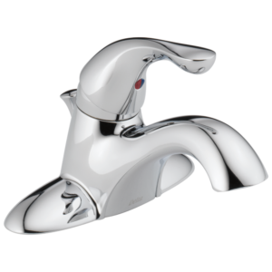 Delta Classic: Single Handle Centerset Bathroom Faucet In Chrome