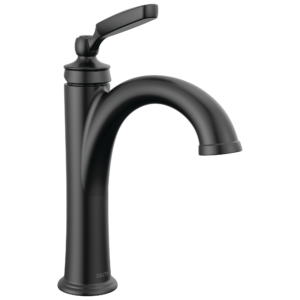 Delta Woodhurst™: Single Handle Bathroom Faucet In Matte Black