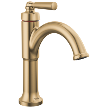 Delta SAYLOR™: Single Handle Bathroom Faucet In Champagne Bronze