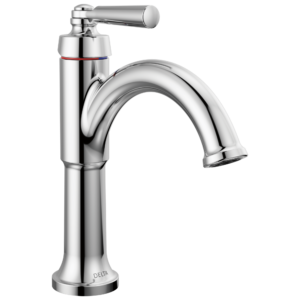 Delta SAYLOR™: Single Handle Bathroom Faucet In Chrome