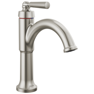 Delta SAYLOR™: Single Handle Bathroom Faucet In Stainless