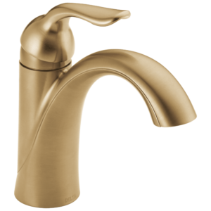 Delta Lahara®: Single Handle Bathroom Faucet In Champagne Bronze