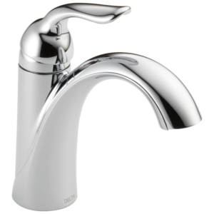 Delta Lahara®: Single Handle Bathroom Faucet In Chrome