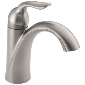 Delta Lahara®: Single Handle Bathroom Faucet In Stainless