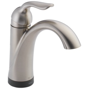 Delta Lahara®: Single Handle Bathroom Faucet with Touch2O.xt® Technology In Stainless
