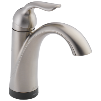 Delta Lahara®: Single Handle Bathroom Faucet with Touch<sub>2</sub>O.xt® Technology In Stainless
