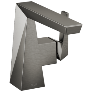 Delta Trillian™: Single Handle Bathroom Faucet In Lumicoat Black Stainless