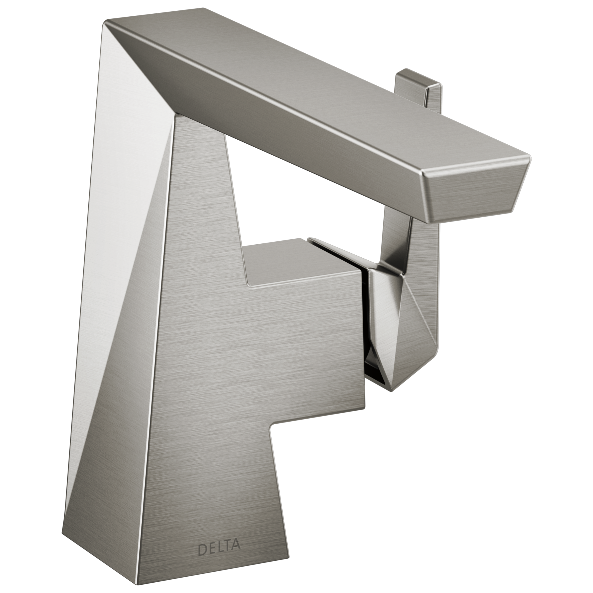 Delta Trillian™: Single Handle Bathroom Faucet In Lumicoat Stainless
