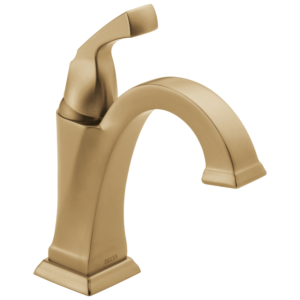 Delta Dryden™: Single Handle Bathroom Faucet In Champagne Bronze