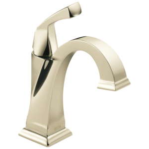Delta Dryden™: Single Handle Bathroom Faucet In Polished Nickel