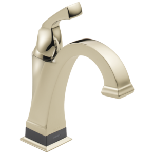 Delta Dryden™: Single Handle Bathroom Faucet with Touch2O.xt® Technology In Polished Nickel