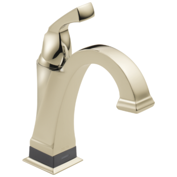 Delta Dryden™: Single Handle Bathroom Faucet with Touch<sub>2</sub>O.xt® Technology In Polished Nickel