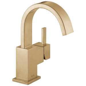 Delta Vero®: Single Handle Bathroom Faucet In Champagne Bronze