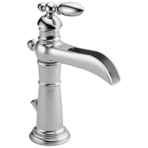 Delta Victorian®: Single Handle Channel Bathroom Faucet In Chrome