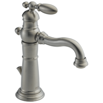Delta Victorian®: Single Handle Bathroom Faucet In Stainless