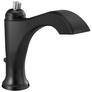 Delta Dorval™: Single Handle Faucet Less Handle In Matte Black