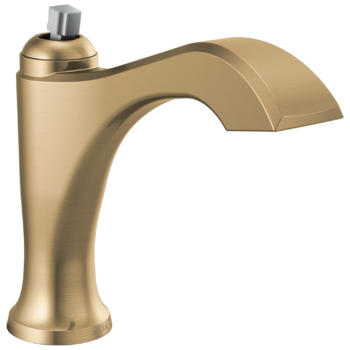 Delta Dorval™: Single Handle Faucet Less Pop-Up, Less Handle In Champagne Bronze