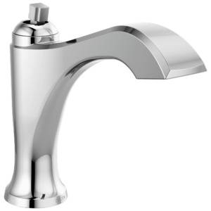 Delta Dorval™: Single Handle Faucet Less Pop-Up, Less Handle In Chrome