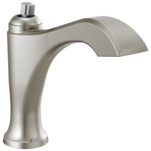 Delta Dorval™: Single Handle Faucet Less Pop-Up, Less Handle In Stainless