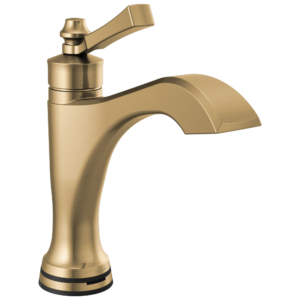 Delta Dorval™: Single Handle Touch20.xt Bathroom Faucet In Champagne Bronze