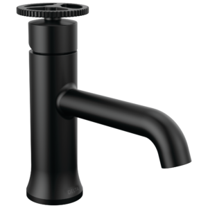 Delta Trinsic®: Single Handle Bathroom Faucet In Matte Black